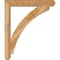Ekena Millwork Thorton Craftsman Rough Sawn Bracket w/ Offset Brace, Western Red Cedar, 6"W x 34"D x 40"H BKT0604X34X40THR04RWR - alternate 2